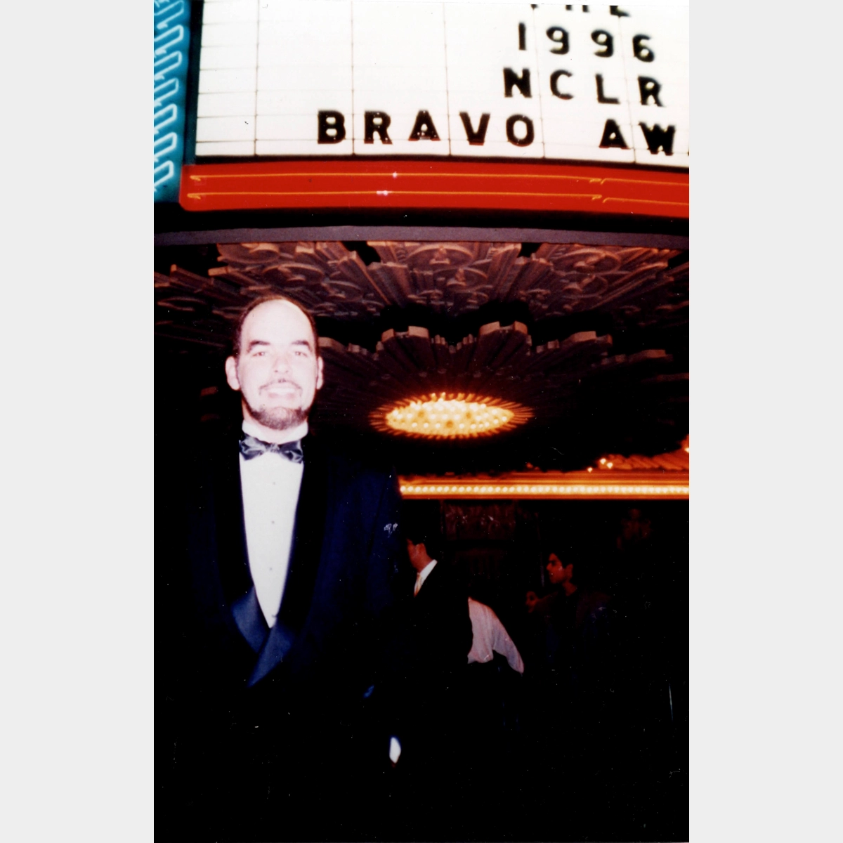 Frank Borres in black Suit