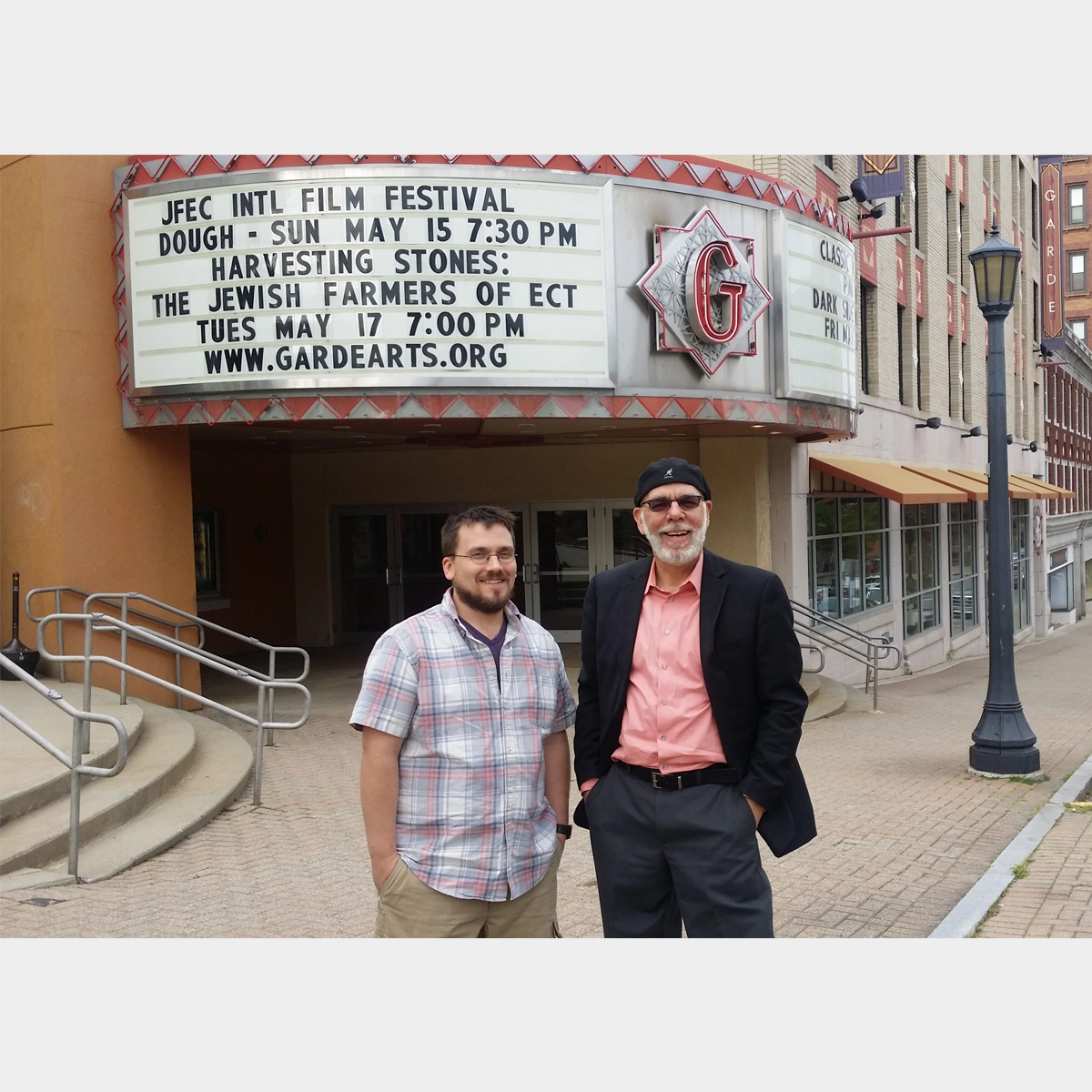 Frank Borres and Brian at JFEC International flim Festival